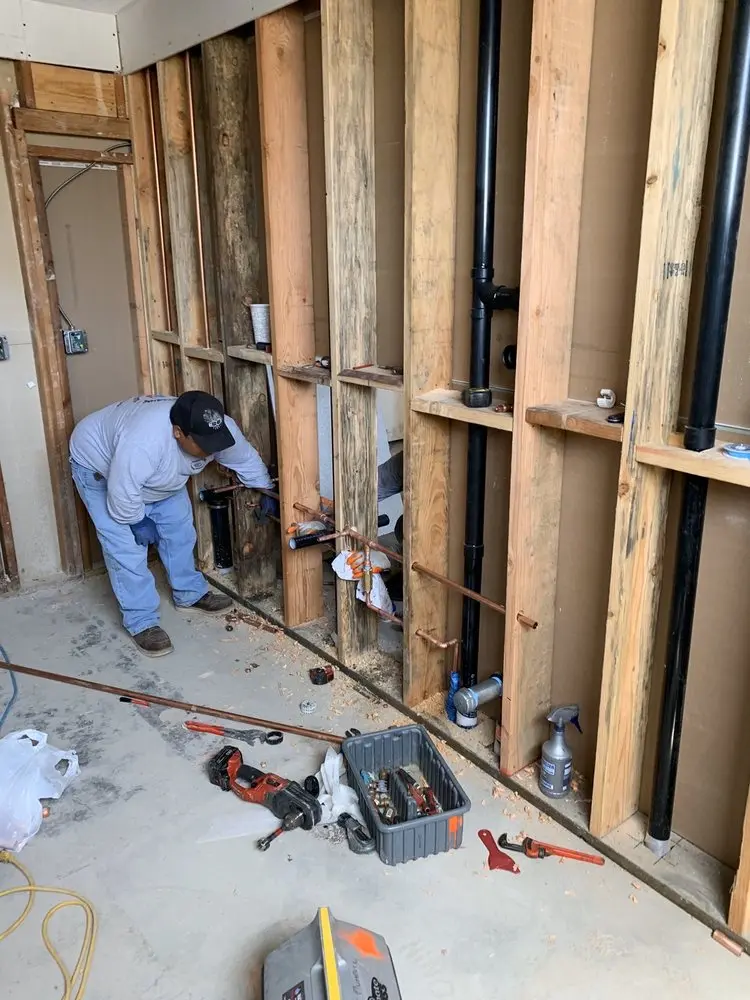Commercial rough-in plumbing for Gas Line Repair in West Bradenton